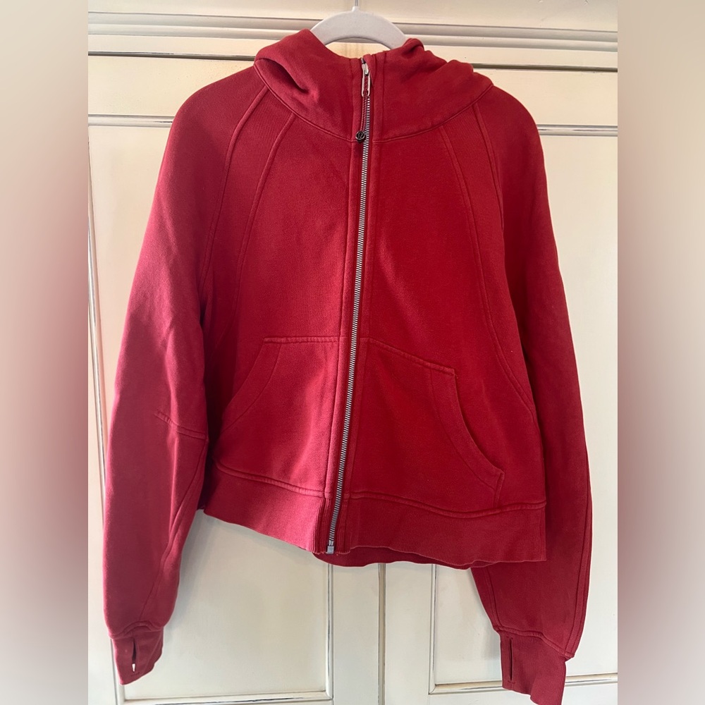 Lululemon Full Zip Hooded Scuba. M/L
